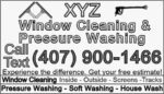 XYZ Window Cleaning & Pressure Washing