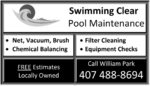 Swimming Clear Pool Maintenance