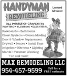 Max Remodeling, LLC